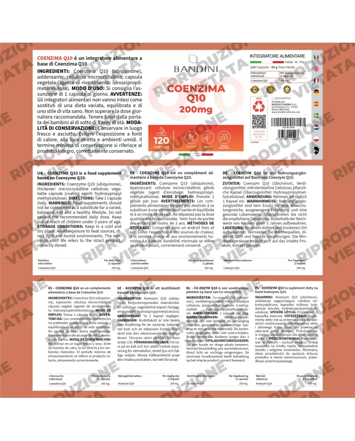 Coenzyme Q10 - 120 Capsule